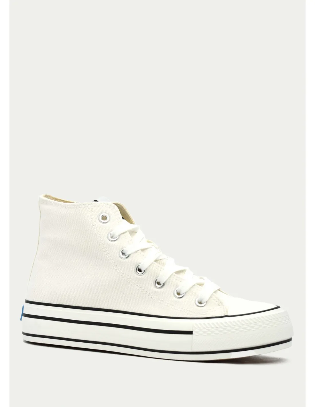 ZAPATILLAS DE LONA MUSTANG 60172 BLANCO 