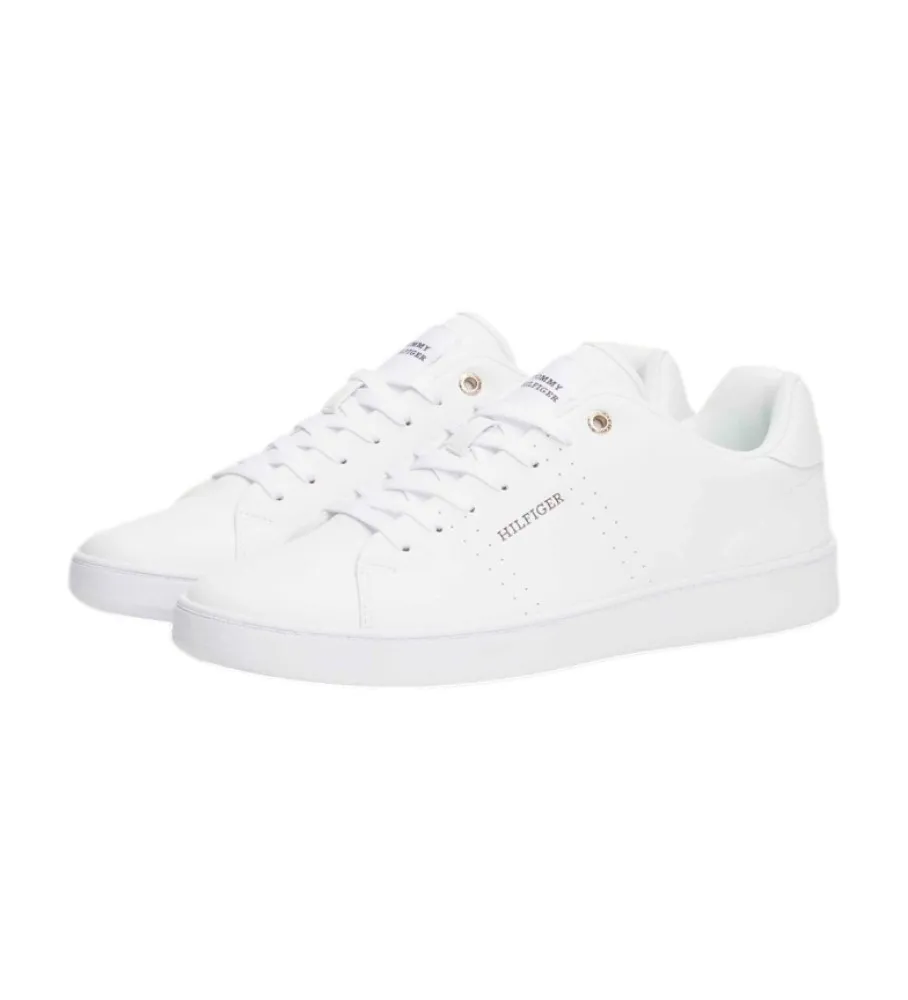 Zapatillas de Piel Court Cupsole blanco