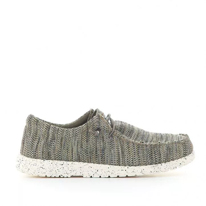 Zapatillas lona Sweden Klë con tramado étnico