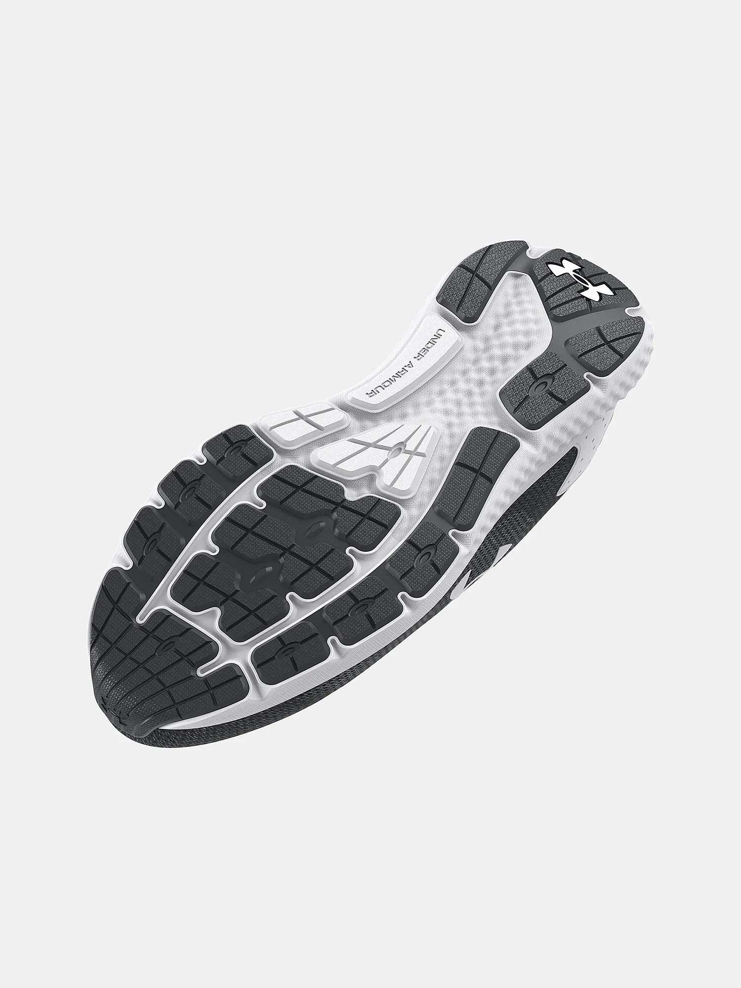 ZAPATOS UNDER ARMOUR CHARGED ROGUE 3 KNIT  BLACK/WHITE  WOMEN´S