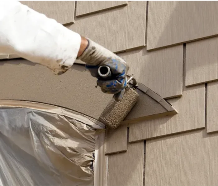 ZINSSER ALLCOAT PINTURA EXTERIOR PARA PAREDES RAL 8008 PARDO OLIVA  10 LITRO